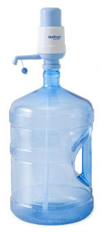 Помпа для 19л бутыли Hotfrost A6 механический голубой/серый блистер - купить недорого с доставкой в интернет-магазине