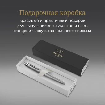 Ручка шариков. Parker Jotter Monochrome XL SE20 (CW2122756) Stainless Steel M син. черн. подар.кор. - купить недорого с доставкой в интернет-магазине