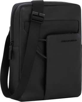 Сумка Piquadro Wollem CA1816W129/N 11" черная полиэстер/натур.кожа - купить недорого с доставкой в интернет-магазине