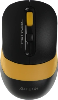 Клавиатура + мышь A4Tech Fstyler FG1110 клав:черный/желтый мышь:черный/желтый USB беспроводная Multimedia (FG1110 BUMBLEBEE) - купить недорого с доставкой в интернет-магазине
