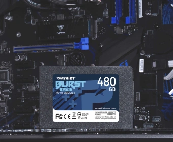 Накопитель SSD Patriot SATA-III 480GB PBE480GS25SSDR Burst Elite 2.5" - купить недорого с доставкой в интернет-магазине