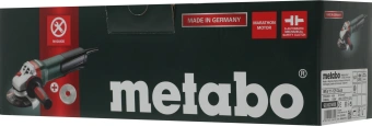 Углошлифовальная машина Metabo WEV 11-125 Quick 1100Вт 10500об/мин рез.шпин.:M14 d=125мм (603625000) - купить недорого с доставкой в интернет-магазине