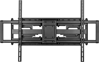 Кронштейн для телевизора Ultramounts UM969 черный 60"-120" макс.120кг настенный поворот и наклон - купить недорого с доставкой в интернет-магазине