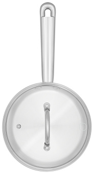 Ковш Rondell Point RDS-1309 1.4л. d=16см (с крышкой) стальной - купить недорого с доставкой в интернет-магазине