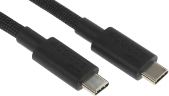 Кабель Xiaomi BHR087BGL USB Type-C (m)-USB Type-C (m) 1м черный - купить недорого с доставкой в интернет-магазине