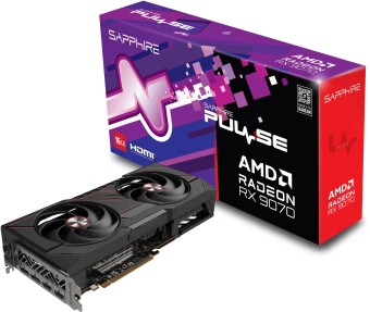 Видеокарта Sapphire PCI-E 5.0 11349-03-20G PULSE AMD RADEON RX 9070 GAMING 16GB DUAL AMD Radeon RX 9070 16Gb 256bit GDDR6 2070/20000 HDMIx2 DPx2 HDCP Ret - купить недорого с доставкой в интернет-магазине