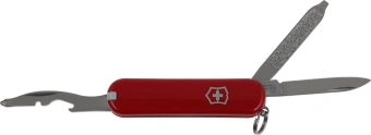 Нож перочинный Victorinox Rally (0.6163) 58мм 9функц. красный карт.коробка - купить недорого с доставкой в интернет-магазине