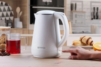 Чайник электрический Gorenje K17DWR белый - купить недорого с доставкой в интернет-магазине