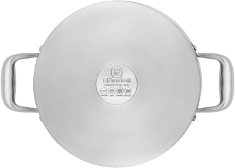 Кастрюля Rondell Vintage RDS-344 5л. d=24см (с крышкой) стальной - купить недорого с доставкой в интернет-магазине
