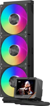 Система водяного охлаждения PcCooler GT360 Display ARGB Soc-AM5/AM4/1200/1700/1851 черный 4-pin 15-41.5dB Al LCD 310W Ret (GT360-BKAWXY-GL) - цена, купить или заказать с доставкой в интернет-магазине Система водяного охлаждения PcCooler GT360 Display ARGB Soc-AM5/AM4/1200/1700/1851 черный 4-pin 15-41.5dB Al LCD 310W Ret (GT360-BKAWXY-GL) - купить недорого с доставкой в интернет-магазине