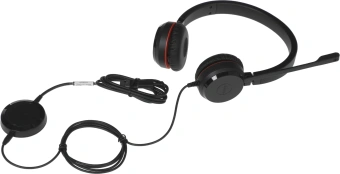 Наушники с микрофоном Jabra Evolve 30 II черный накладные USB оголовье (5399-823-369) - купить недорого с доставкой в интернет-магазине