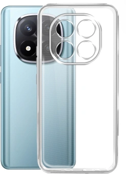 Чехол (клип-кейс) BoraSCO для Xiaomi Redmi Note 14 Pro 4G Silicone Case прозрачный (74847) - купить недорого с доставкой в интернет-магазине