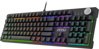 Клавиатура MSI GK320 механическая черный USB Multimedia for gamer LED (S11-04RU259-HH9) - купить недорого с доставкой в интернет-магазине