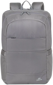 Рюкзак для ноутбука 17.3" Riva 8267 серый полиэстер (8267 GREY) - купить недорого с доставкой в интернет-магазине