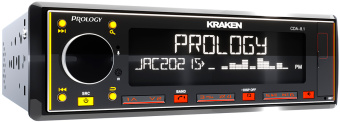 Автомагнитола Prology CDA-8.1 KRAKEN 1DIN 8x65Вт RDS (PRCDA8.1KRAKEN) - купить недорого с доставкой в интернет-магазине