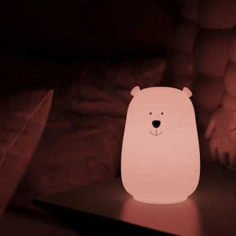 Ночник Gauss NN302 медведь белый - купить недорого с доставкой в интернет-магазине