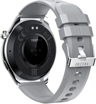 Смарт-часы Tecno Watch 4 1.43" AMOLED корп.серебристый (W04) - купить недорого с доставкой в интернет-магазине