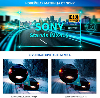 Видеорегистратор с радар-детектором TrendVision Hybrid Signature Real 4K GPS ГЛОНАСС черный - купить недорого с доставкой в интернет-магазине