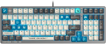 Клавиатура A4Tech S98 Pixels механическая серый/бежевый USB for gamer LED (S98) кабель 1.8м - купить недорого с доставкой в интернет-магазине