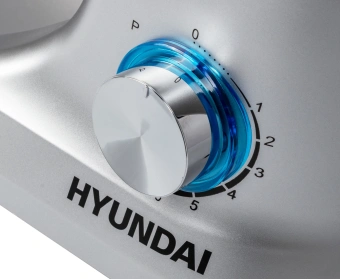 Миксер планетарный Hyundai HYM-S6551 1300Вт серебристый - купить недорого с доставкой в интернет-магазине