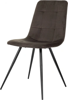 Стул для дома Бюрократ CH-K1_4 комплект 4шт коричневый Holland 74 металл черный на ножках (CH-K1_1/HL74_4) - купить недорого с доставкой в интернет-магазине