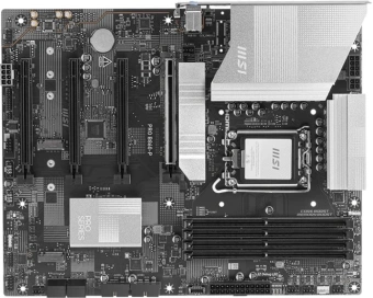 Материнская плата MSI PRO B860-P Soc-1851 Intel B860 4xDDR5 ATX AC`97 8ch(7.1) 5Gigabit RAID+HDMI+DP - купить недорого с доставкой в интернет-магазине