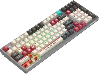 Клавиатура A4Tech WS98 Pixels механическая темно-серый/белый USB беспроводная BT/Radio for gamer LED (WS98) - купить недорого с доставкой в интернет-магазине