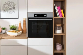 Духовой шкаф Электрический Gorenje BO6737E02NX черный - купить недорого с доставкой в интернет-магазине