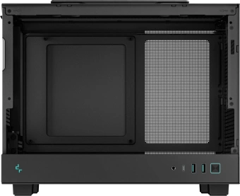 Корпус Deepcool CH160 черный без БП miniITX 7x120mm 1xUSB3.0 audio bott PSU - купить недорого с доставкой в интернет-магазине