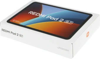 Планшет Xiaomi Redmi Pad 2 P85 6S 4G Gen 2 (2.9) 8C RAM4Gb ROM64Gb 9.7" IPS 2048x1280 Android 16 темно-серый 8Mpix 5Mpix BT WiFi microSD 2Tb 7600mAh 18hr - купить недорого с доставкой в интернет-магазине