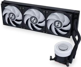 Система водяного охлаждения Lian-Li Galahad II Lite 360R ARGB Soc-AM5/AM4/1700/1851 черный34.8dB Al+Cu Ret (G89.GA2L36RB.R0) - купить недорого с доставкой в интернет-магазине