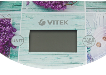 Весы кухонные электронные Vitek VT-2426 макс.вес:5кг сиреневый - купить недорого с доставкой в интернет-магазине