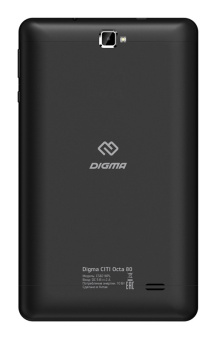 Планшет Digma CITI Octa 80 SC9863 (1.6) 8C RAM4Gb ROM64Gb 8" IPS 1920x1200 3G 4G Android 9.0 черный 5Mpix 2Mpix BT GPS WiFi Touch microSD 128Gb minUSB 4000mAh - купить недорого с доставкой в интернет-магазине