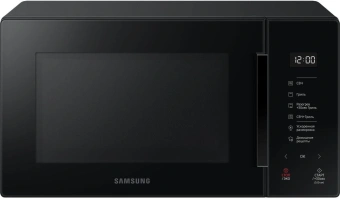 Микроволновая Печь Samsung MG23T5018AK/BW 23л. 800Вт черный - купить недорого с доставкой в интернет-магазине