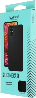 Чехол (клип-кейс) BoraSCO для Xiaomi Redmi 10A черный (70445) - купить недорого с доставкой в интернет-магазине