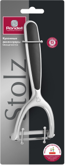 Овощечистка Rondell Stolz RD-1781 стальной/черный упак.:картонная подложка - купить недорого с доставкой в интернет-магазине