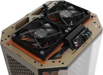 Корпус Thermaltake The Tower 300 Gravel Send коричневый без БП mATX 8x120mm 6x140mm 2xUSB3.0 audio bott PSU - купить недорого с доставкой в интернет-магазине