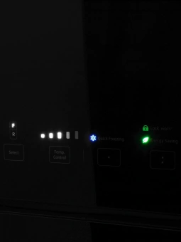 Холодильник Hitachi HRTN7489DF GBKCS 2-хкамерн. черный стекло инвертер - купить недорого с доставкой в интернет-магазине
