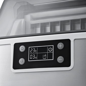 Ледогенератор Kitfort КТ-1826 150Вт 3200мл. нержавеющая сталь/черный - купить недорого с доставкой в интернет-магазине