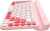 Клавиатура A4Tech FBK30 розовый USB беспроводная BT/Radio slim Multimedia (FBK30 RASPBERRY) - купить недорого с доставкой в интернет-магазине