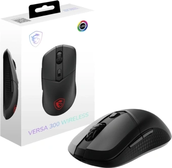 Мышь MSI VERSA 300 W MS-8ZBD черный оптическая 8000dpi беспров. USB (S12-4301260-CLA) - купить недорого с доставкой в интернет-магазине