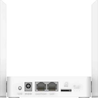 Роутер беспроводной Cudy LT300 N300 10/100BASE-TX/4G cat. 4 белый - купить недорого с доставкой в интернет-магазине