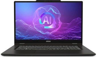Ноутбук MSI Venture 17 AI A2HMG-010XRU Core Ultra 7 255H 16Gb SSD512Gb Intel Arc 140T 17.3" IPS FHD (1920x1080) без ОС grey WiFi BT Cam (9S7-17U211-010) - купить недорого с доставкой в интернет-магазине