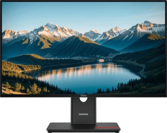 Монитор Lenovo 27" ThinkVision T27q-40 черный IPS 4ms 16:9 HDMI полуматовая HAS Piv 1500:1 350cd 178гр/178гр 2560x1440 120Hz DP 2K USB 6.5кг - купить недорого с доставкой в интернет-магазине