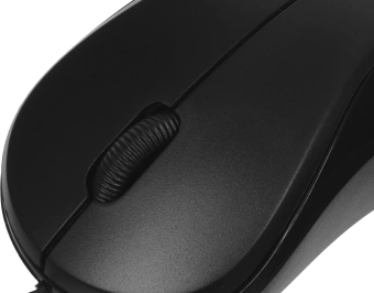 Мышь Оклик 115SR черный оптическая 1000dpi USB для ноутбука 3but (492888) - купить недорого с доставкой в интернет-магазине