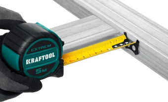 Рулетка геодезическая Kraftool 34127-10 дл.полотна 10м изм.шкала в см зацеп двусторонний магнитный зеленый - купить недорого с доставкой в интернет-магазине