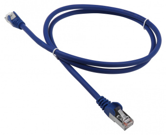 Патч-корд Lanmaster LAN-PC45/S5E-5.0-BL FTP вилка RJ-45-вилка RJ-45 кат.5е 5м синий LSZH (уп.:1шт) - купить недорого с доставкой в интернет-магазине