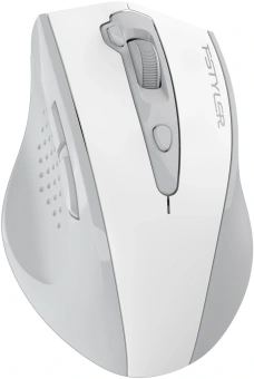 Мышь A4Tech Fstyler FG55S Plus белый оптическая 3200dpi беспров. USB 7but - купить недорого с доставкой в интернет-магазине