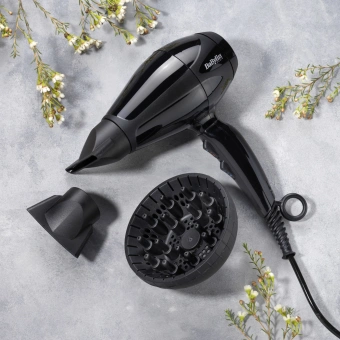 Фен Babyliss 6715DE 2400Вт черный - купить недорого с доставкой в интернет-магазине