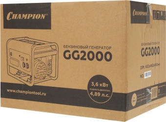 Генератор Champion GG2000 2.3кВт - купить недорого с доставкой в интернет-магазине